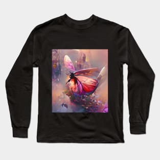 Flapping Butterfly Long Sleeve T-Shirt